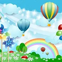 papel-mural-infantil-arcoiris-sobre-naturaleza-79090429