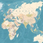 Fotomural Mapa Mundi